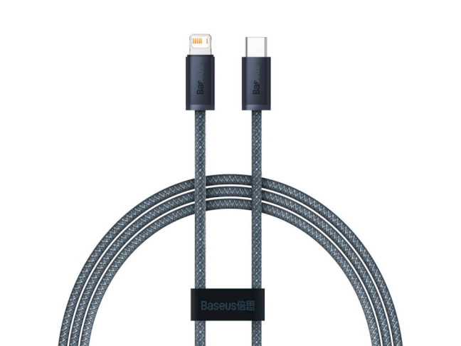 Кабель Lightning BASEUS Dynamic Series Fast Charging Data Cable Type-C to Lightning 20W 1m Gray (CALD000016)