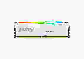 Модуль пам'яті Kingston FURY 32 GB DDR5 5600 MHz Beast RGB White (KF556C40BWA-32)