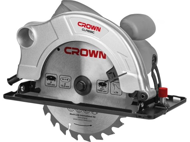 Пила дисковая Crown CT15074