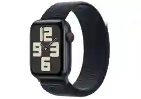 Смарт-годинник Apple Watch SE 2 GPS + Cellular 44mm Midnight Aluminum Case w. Midnight Sport Loop (MRHA3)