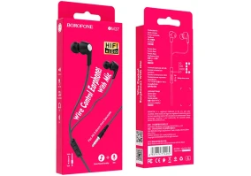 Наушники с микрофоном Borofone BM37 Noble Black (BM37B)