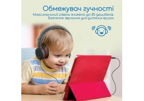 Навушники без мікрофону Promate Simba Black/Red (simba.onyx)