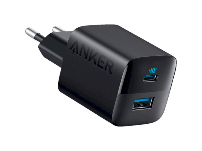 Мережевий зарядний пристрій ANKER PowerPort 323 - 33W Dual-Port Black (A2331G11)