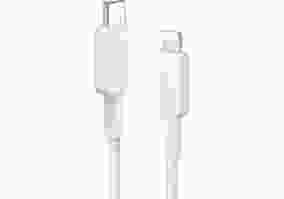 Кабель Lightning ANKER Powerline 322 USB-З to Lightning 1.8м White (A81B6H21)