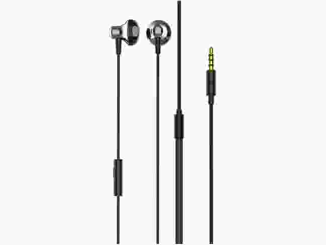 Навушники з мікрофоном ColorWay Slim 3.5 mm Wired Earphone Blast 1 Black (CW-WD01BK)