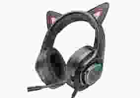 Навушники з мікрофоном Hoco W107 Cute Cat Phantom (W107P) (6931474791252)
