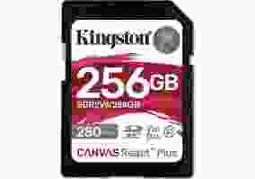 Карта пам'яті Kingston 256 GB SDXC Canvas React Plus UHS-II U3 V60 Class 10 (SDR2V6/256GB)