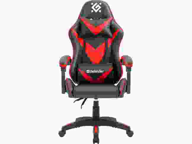 Комп'ютерне крісло для геймера Defender xCom black/red (64337)
