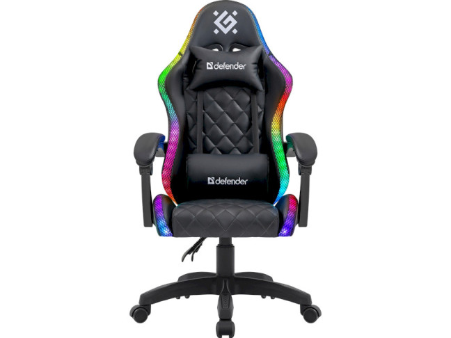 Комп'ютерне крісло для геймера Defender Energy black (64559)