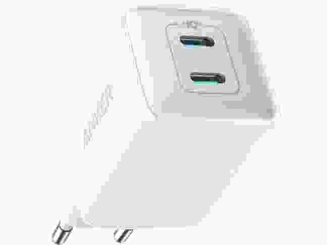 Мережевий зарядний пристрій ANKER PowerPort 521 Nano Pro 40W 2xUSB-C PIQ3.0 White (A2038G21)