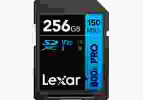 Карта памяти Lexar 256 GB SDXC High Performance 800x Pro UHS-I U3 V30 Class 10 (LSD0800P256G-BNNNG)