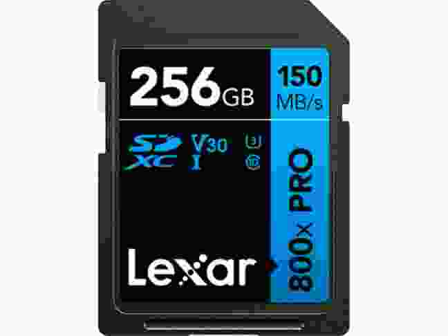 Карта пам'яті Lexar 256 GB SDXC High Performance 800x Pro UHS-I U3 V30 Class 10 (LSD0800P256G-BNNNG)