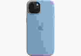 Чохол для смартфона Apple iPhone 15 Silicone Case with MagSafe - Winter Blue (MT0Y3)