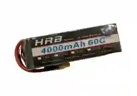 Аккумулятор HRB POWER Lipo 6s 22.2V 4000mAh 60C Battery XT60 Plug (HR-4000MAH-6S-60C-XT60)