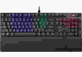 Клавиатура Asus ROG Strix Scope II RX Red EN/UK RGB Black (90MP0350-BKMA00)