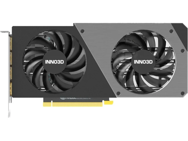 Видеокарта Inno3D GeForce RTX 4060 Ti 8 GB TWIN X2 (N406T2-08D6-171153N)