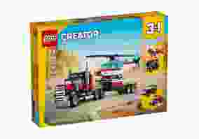 Блоковий конструктор Lego Creator Бортова вантажівка з гелікоптером (31146)