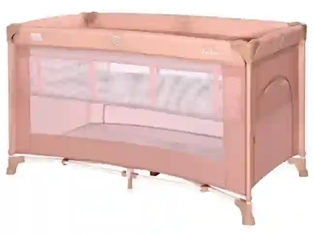 Кровать-манеж 2 в 1 Lorelli Torino 2L (misty rose)