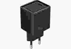Мережевий зарядний пристрій Golf GF-U31 PD30W QC3.0 Black