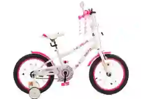 Дитячий велосипед Prof1  16'' Y16244 Unicorn (white/crimson)