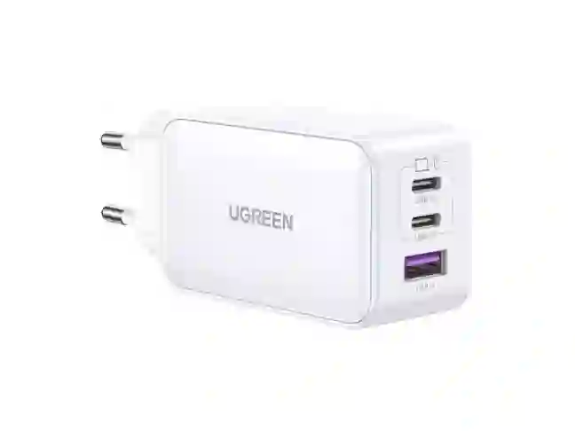 Сетевое зарядное устройство UGREEN CD244 U+2C 65W GaN FC бел.