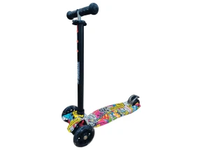 Самокат X-Treme KS-209W Черный с жёлтым (BP133904)