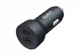 Автомобильное зарядное устройство AUKEY 65W 2C (CC-Y23) черный