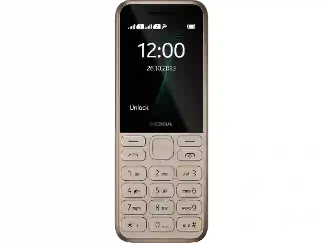 Мобільний телефон Nokia 130 DS 2023 Light Gold (286844678)