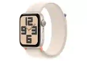 Смарт-годинник Apple Watch SE 2 GPS + Cellular 44mm Starlight Aluminum Case w. Starlight Sport Loop (MRH13/MRH23)