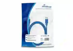 Кабель MediaRange USB Type A - USB Type B 3 м Blue (MRCS145)