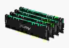 Модуль пам'яті Kingston FURY 32 GB (4x8GB) DDR4 3600 MHz Renegade RGB (KF436C16RBAK4/32)