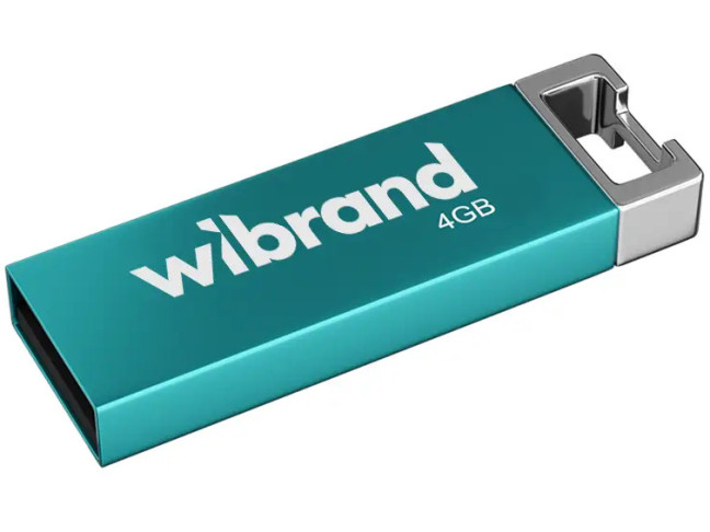 Флешка Wibrand 4 GB Chameleon Light Blue USB 2.0 (WI2.0/CH4U6LU)