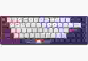 Клавиатура Dark Project 68 Sunrise PBT RGB Mech G3MS Sapphire Violet/White (DPP68_GSH_SUNR_ANSI_EN)