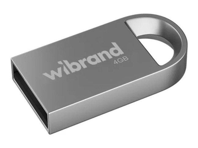 Флешка Wibrand 4 GB lynx Silver USB 2.0 (WI2.0/LY4M2S)