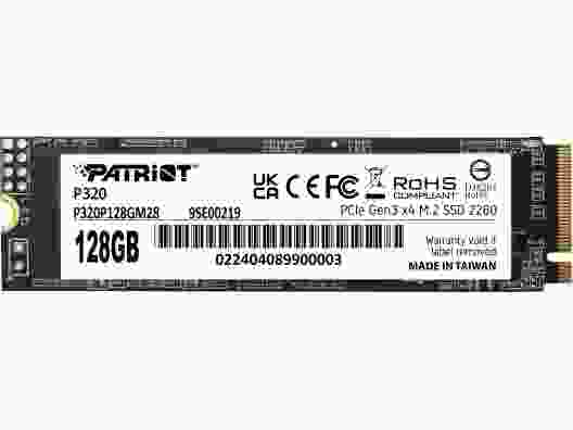 SSD накопитель Patriot P320 128 GB (P320P128GM28)