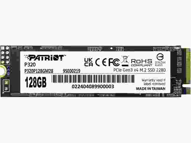 SSD накопитель Patriot P320 128 GB (P320P128GM28)