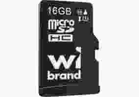 Карта пам'яті  Wibrand 16 GB microSD UHS-I Class 10 (WICDHU1/16GB)