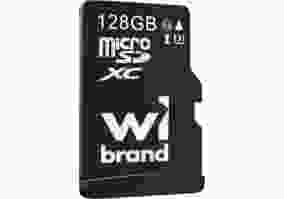 Карта памяти Wibrand 128 GB mictoSD UHS-I U3 Class 10 (WICDHU3/128GB)