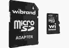 Карта пам'яті  Wibrand 4 GB microSD Class 4 (WICDC4/4GB-A)