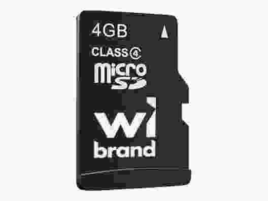 Карта памяти Wibrand 4 GB mictoSD Class 4 (WICDC4/4GB)