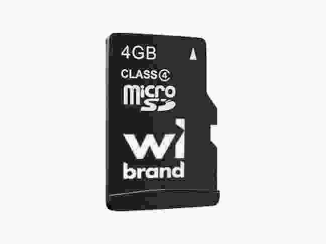 Карта памяти Wibrand 4 GB mictoSD Class 4 (WICDC4/4GB)