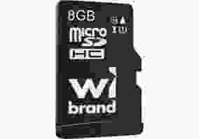 Карта памяти Wibrand 8 GB mictoSD Class 10 (WICDHC10/8GB)