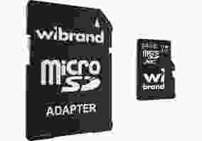 Карта памяти Wibrand 64 GB mictoSD UHS-I Class 10 (WICDXU1/64GB-A)