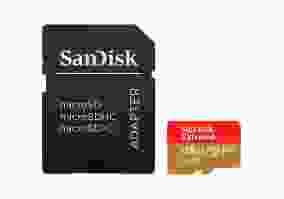 Карта памяти SanDisk 128 GB microSDXC UHS-I U3 V30 A2 Class 10 Extreme (SDSQXAA-128G-GN6AA)