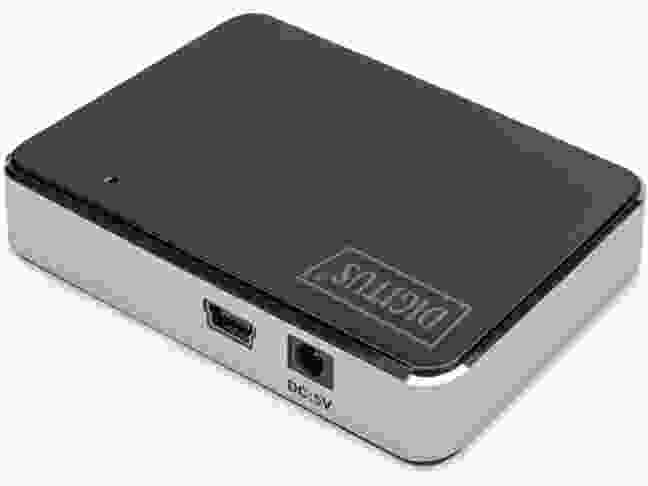 Мультипортовый адаптер Digitus Hub 4-port USB 2.0 HighSpeed, Black (DA-70220)