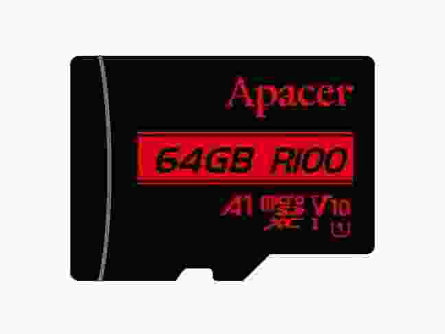 Карта памяти Apacer 64 GB MicroSDHC UHS-I Class 10 (AP64GMCSX10UB-RA)