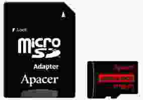 Карта памяти Apacer 128 GB MicroSDHC UHS-I Class 10 + SD adapter (AP128GMCSX10UB-R)