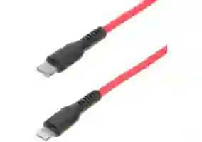 Кабель Hoco DX21 USB Type-C - Lightning 1м Red