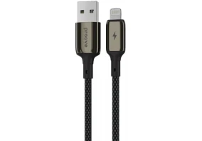 Кабель Proove Dense Metal Lightning 2.4A 1m Black (CCDM20001101)