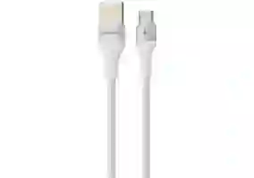 Кабель Proove Double Way Weft Micro USB 2.4A 1m White (CCDW20001302)